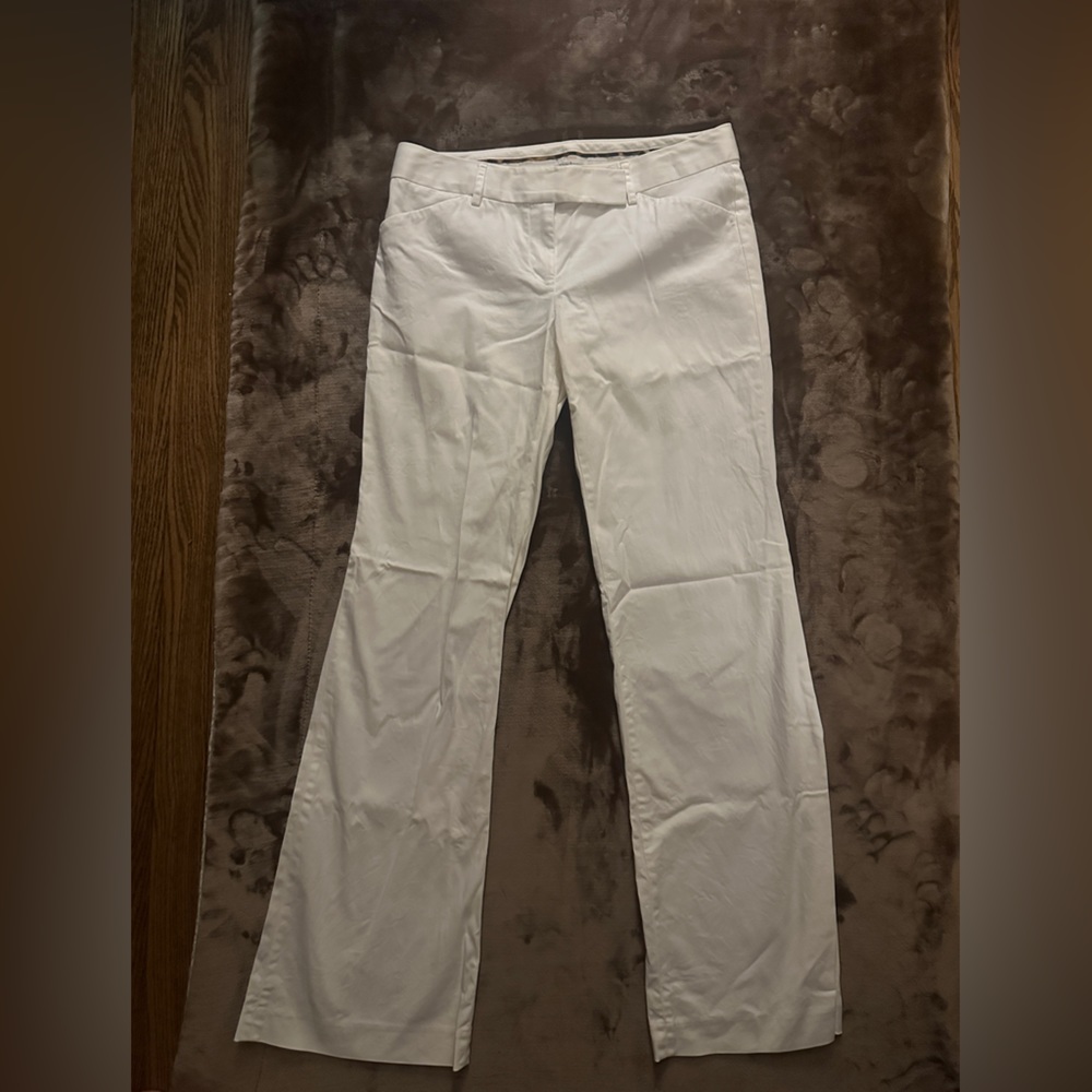 Express Editor White Work Pant Size 4 - image 4